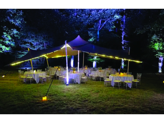 Stan Beduínský 7,5x10m na svatbě