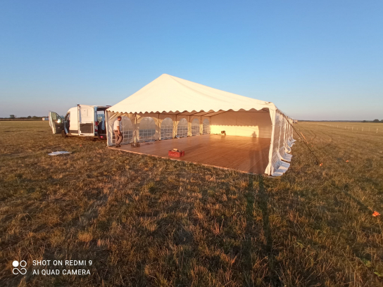 Party stan 8x12m s podlahou